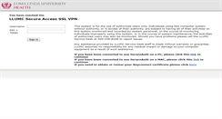 Desktop Screenshot of mcvpn.llumc.edu